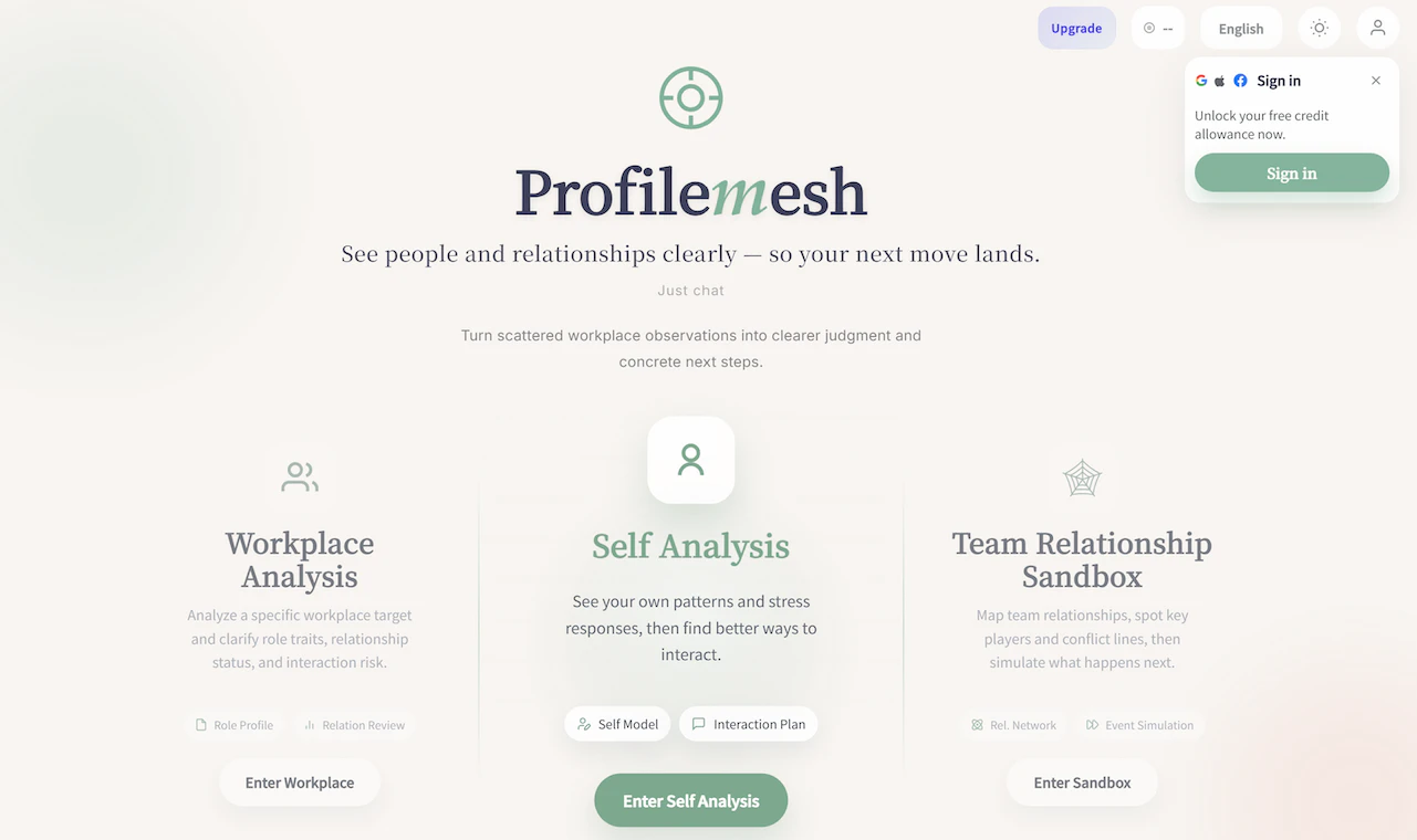 Profilemesh screenshot 3
