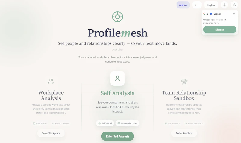 Profilemesh screenshot 4