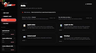 ClawApp gallery image