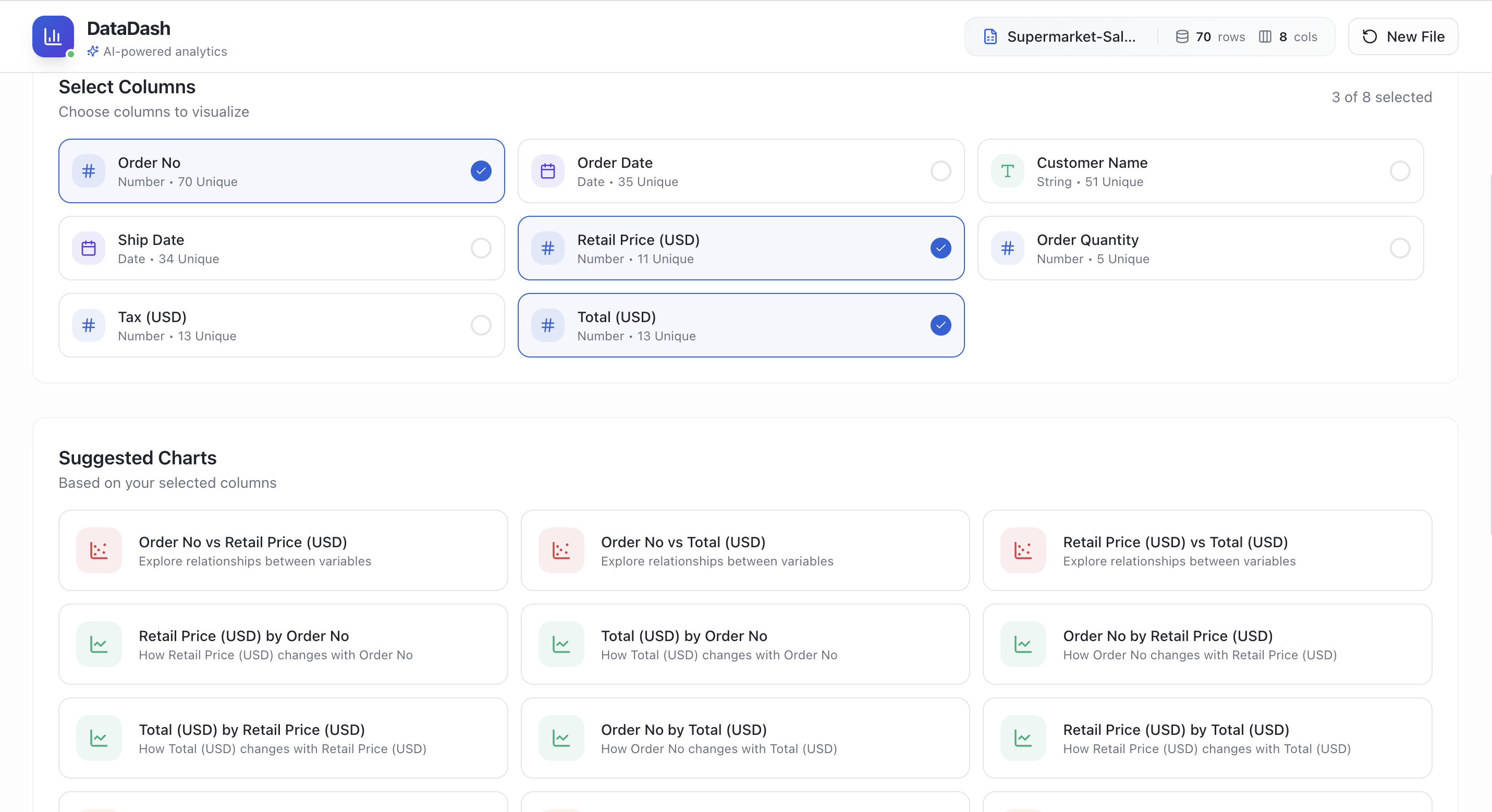 DataDash — beyond Excel & ChatGPT gallery image