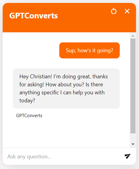 Média Gptconverts - Convertir les visiteurs du site Web avec un chatbot alimenté par le chatpt. 6