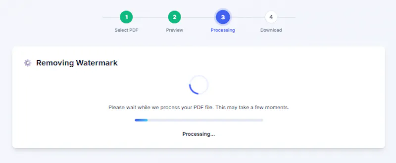 PDF Watermark Remover screenshot 4