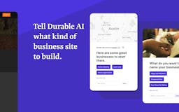 Durable AI Website Builder media 2