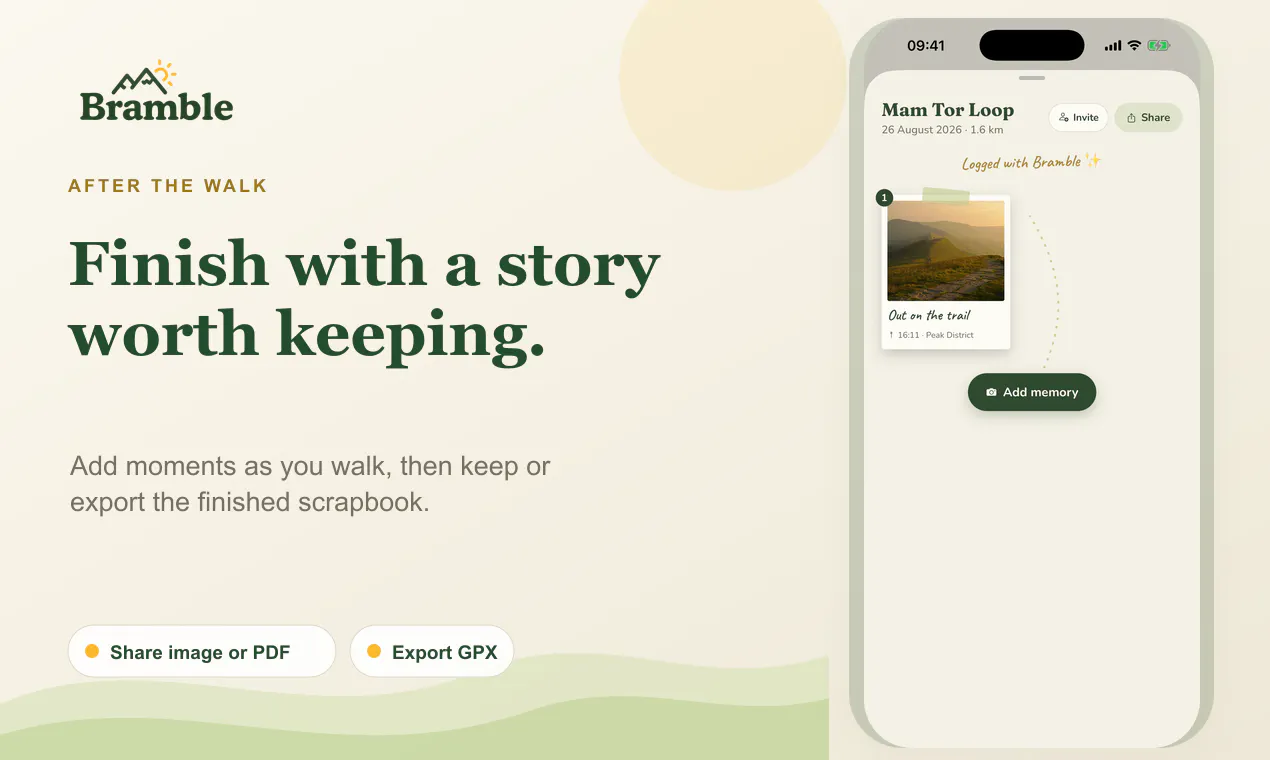 Bramble: Hike & Scrapbook gallery image