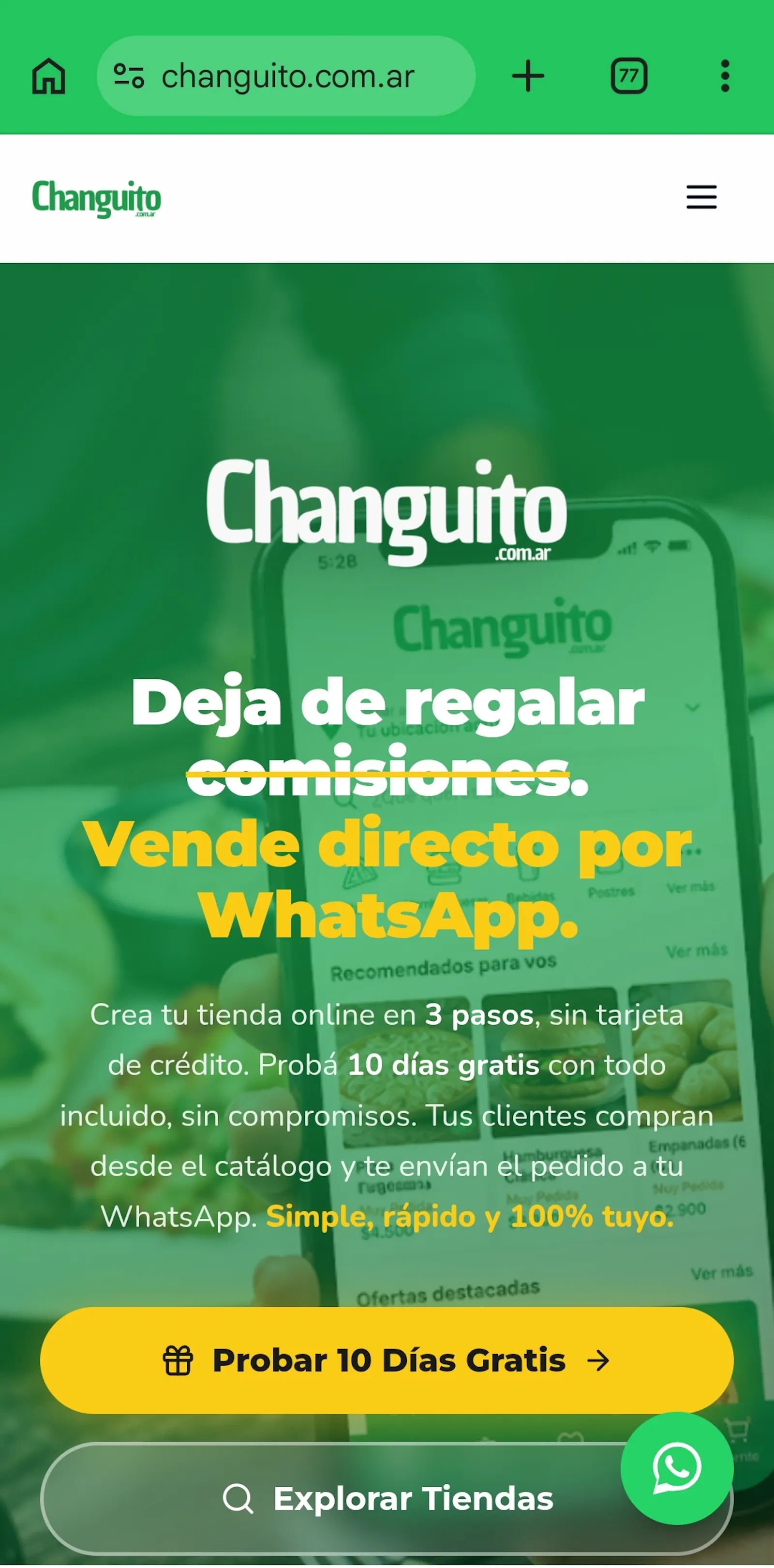 Changuito screenshot 1