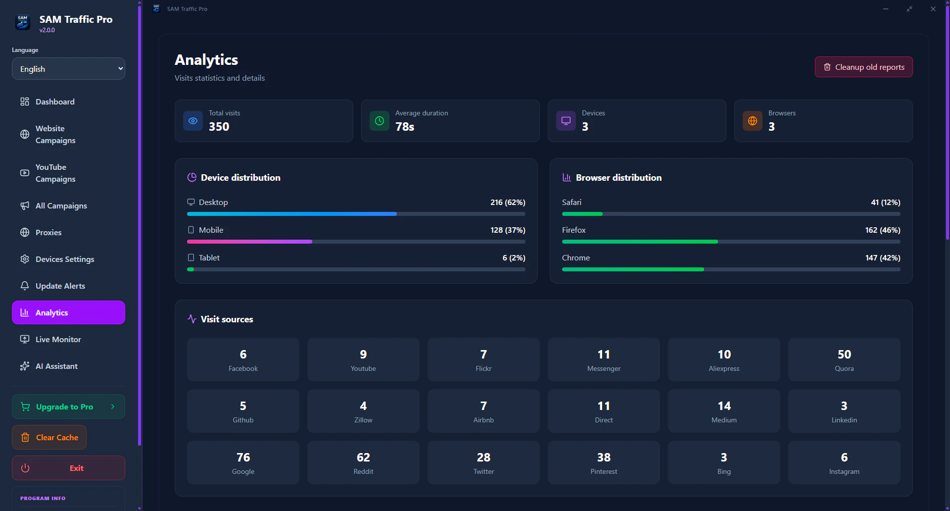 SAM Traffic Pro screenshot 3