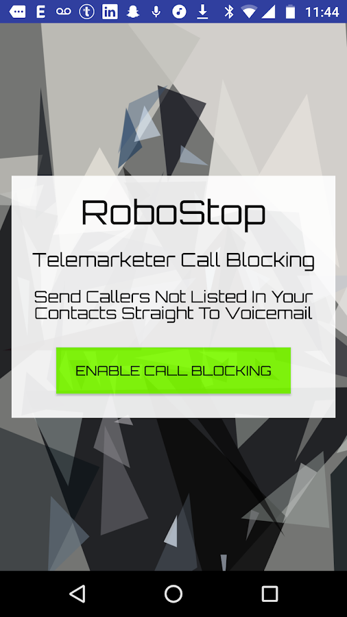 RoboStop: Telemarketer Call Blocking for Android gallery image