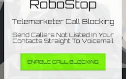 RoboStop: Telemarketer Call Blocking for Android media 2