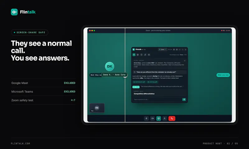 Flintalk screenshot 2