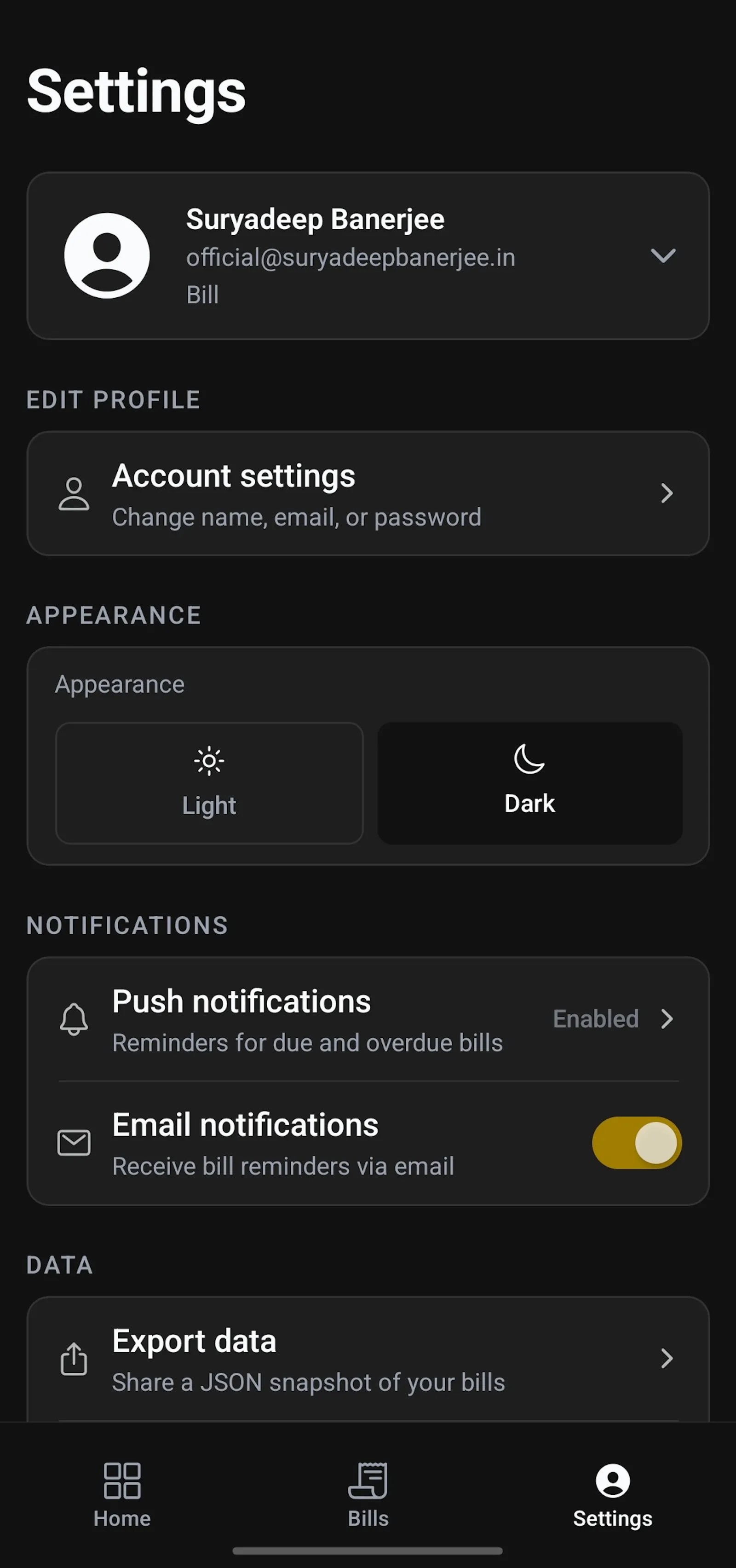Bill Reminder screenshot 10