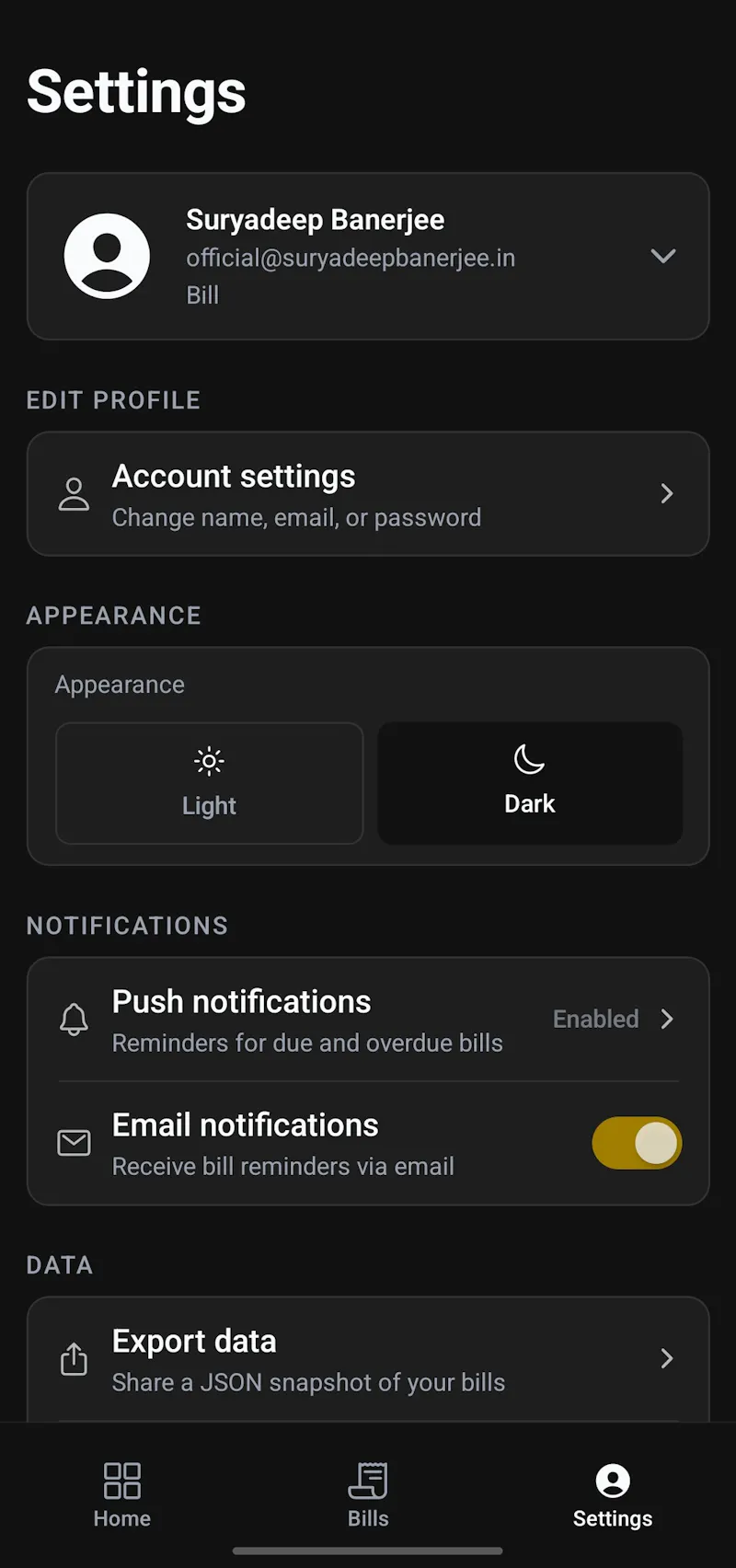 Bill Reminder screenshot 10