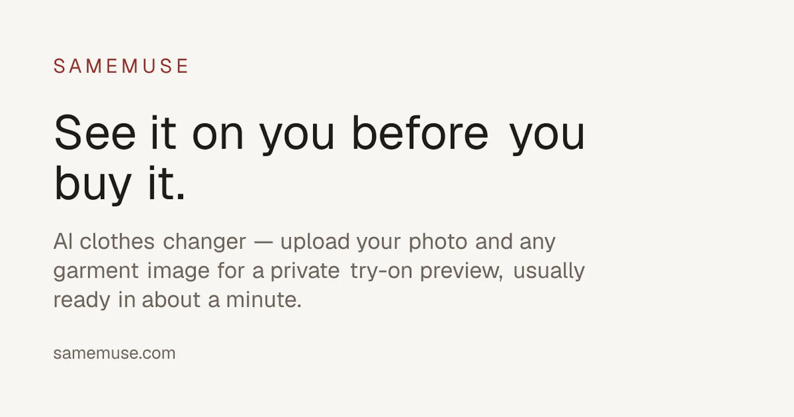 SameMuse screenshot 1