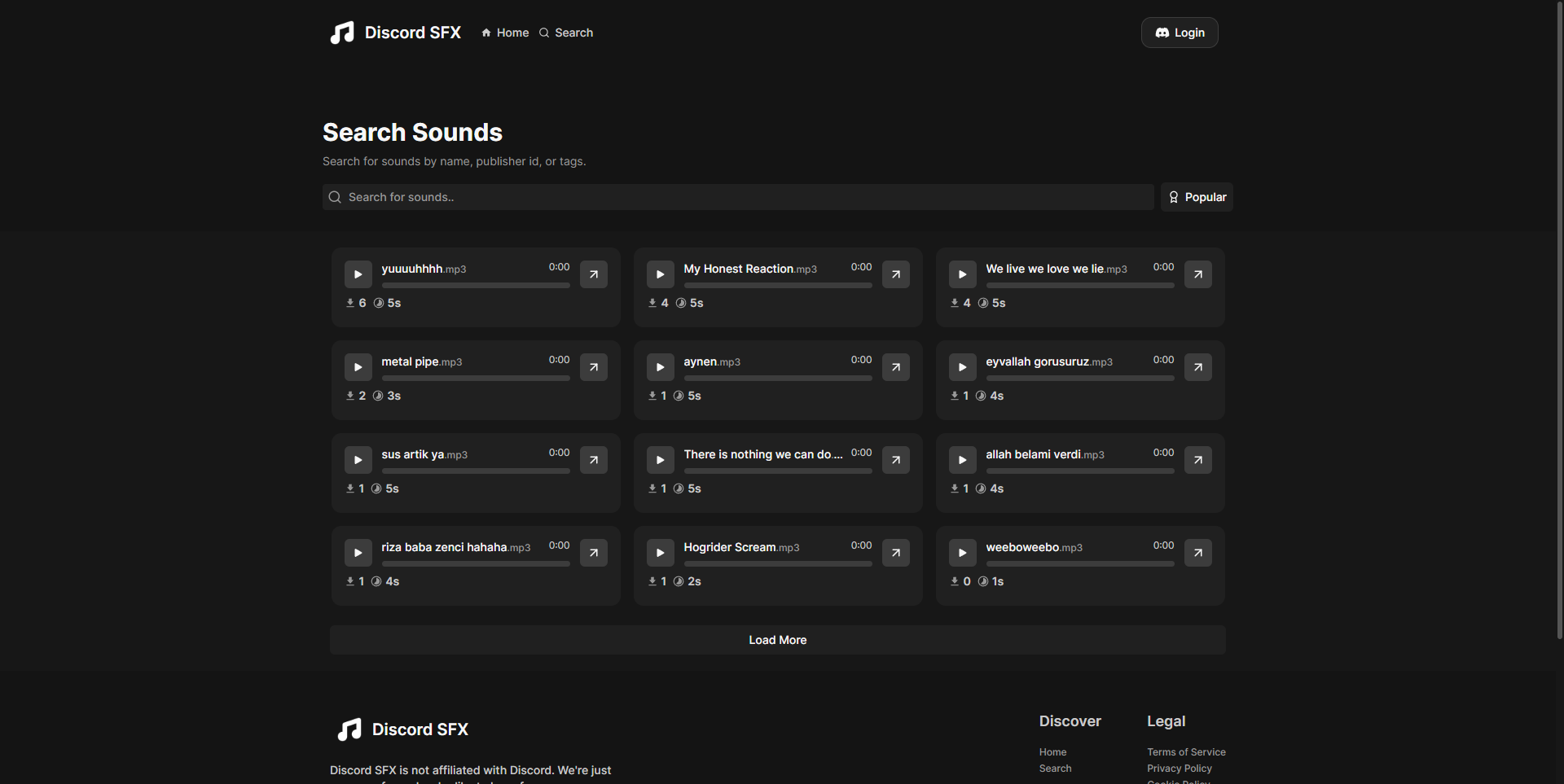 Media Discord SFX - Discord SFX, Hiệu ứng âm thanh, Soundboard, Trò chuyện bằng giọng nói, Tải xuống 1