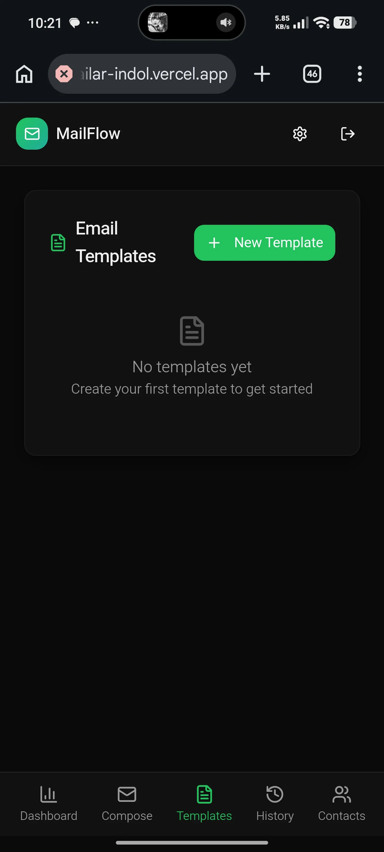 mailar screenshot 2