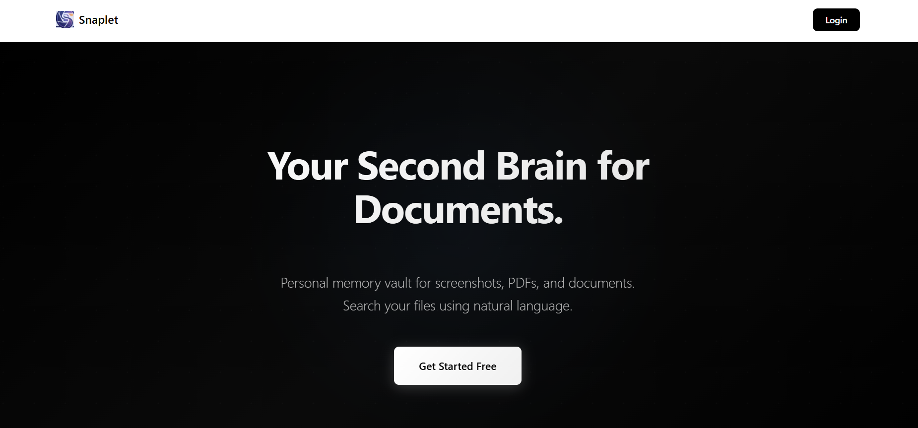 Snaplet - Main product screenshot demonstrating key features and user interface