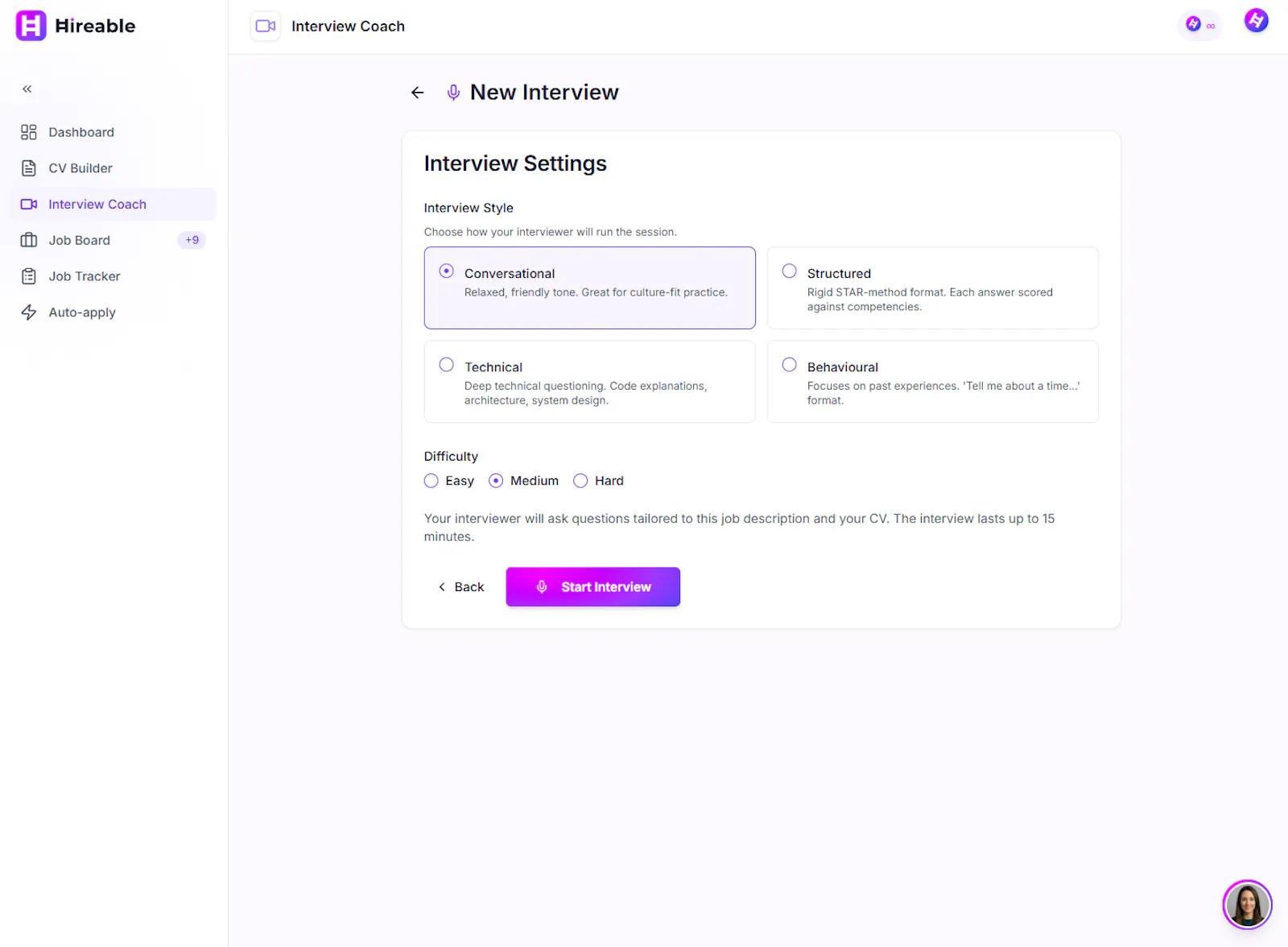 Hireable screenshot 8