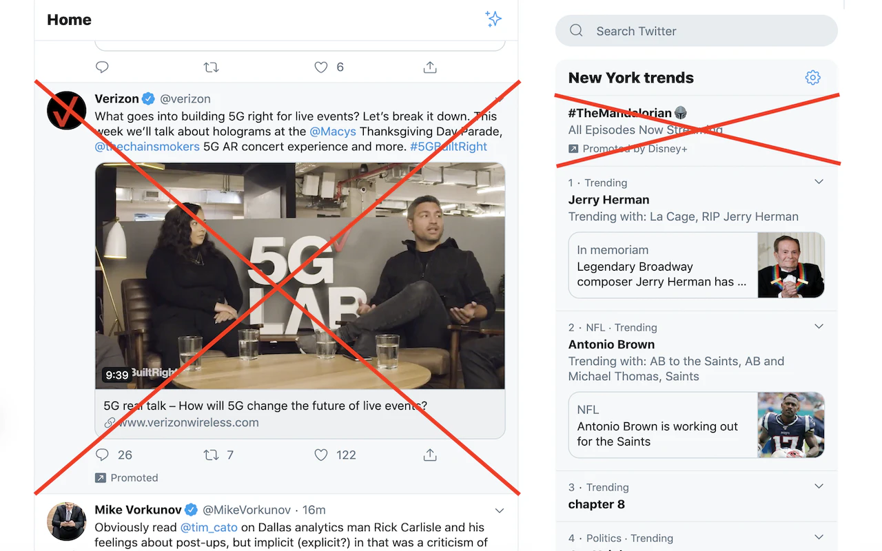 Social Sponsored Ads Blocker