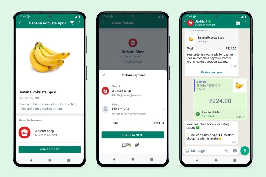 Trải nghiệm mua sắm trên WhatsApp media 2