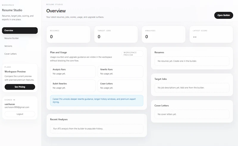  ATS Resume Optimizer screenshot 4