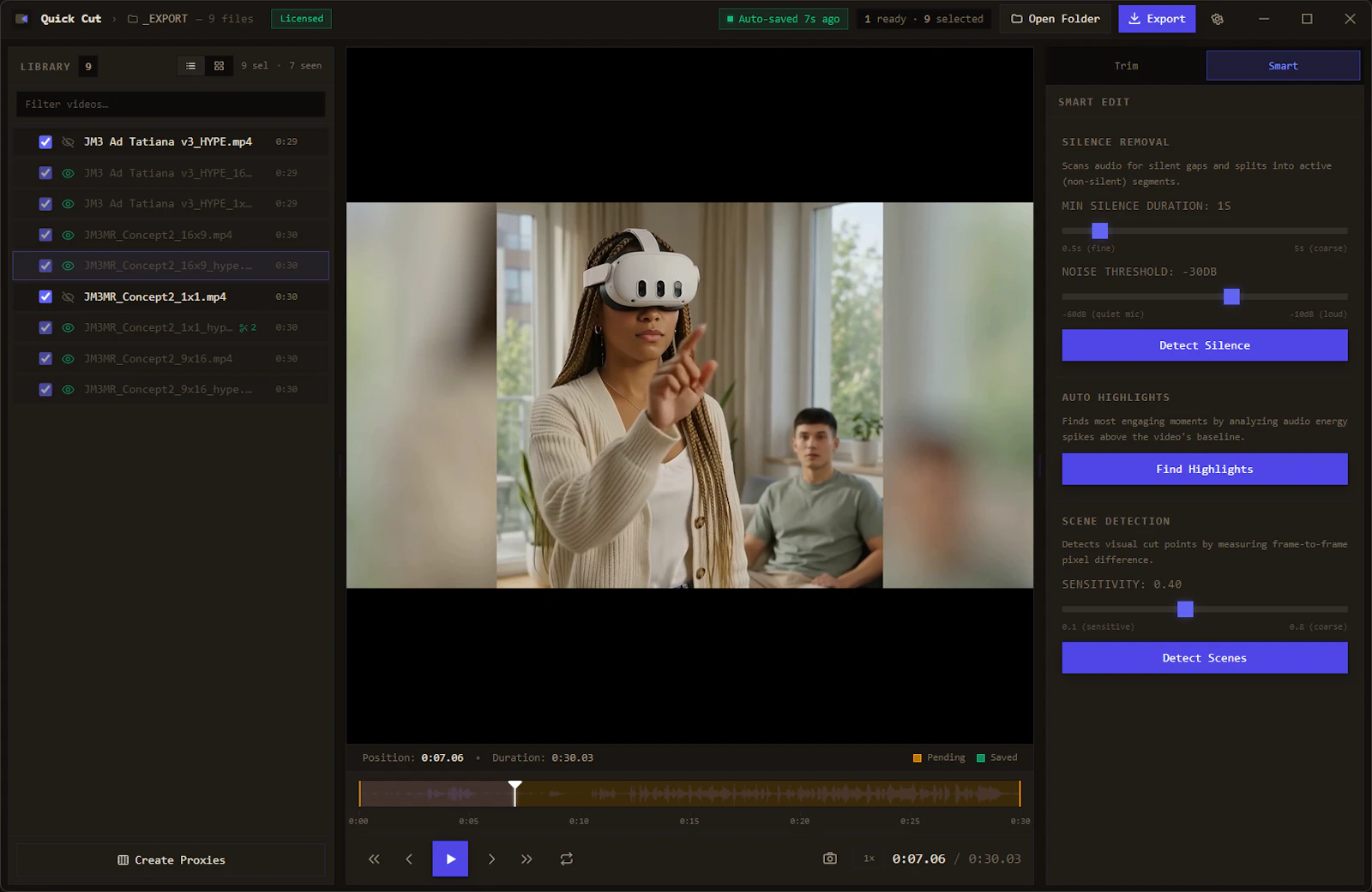 VQC - Video Quick Cut screenshot 5