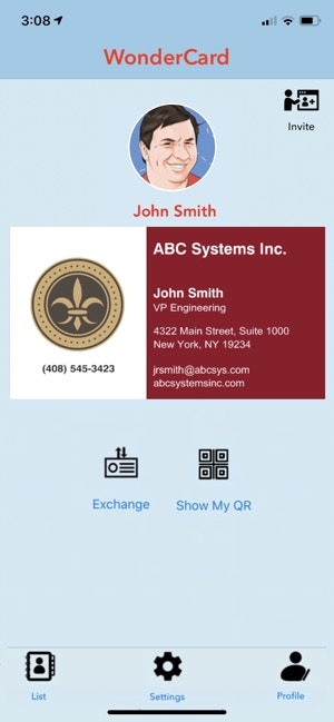 WonderCard gallery image