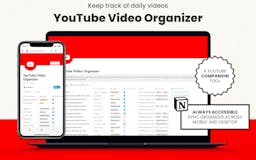 YouTube Video Organizer media 2