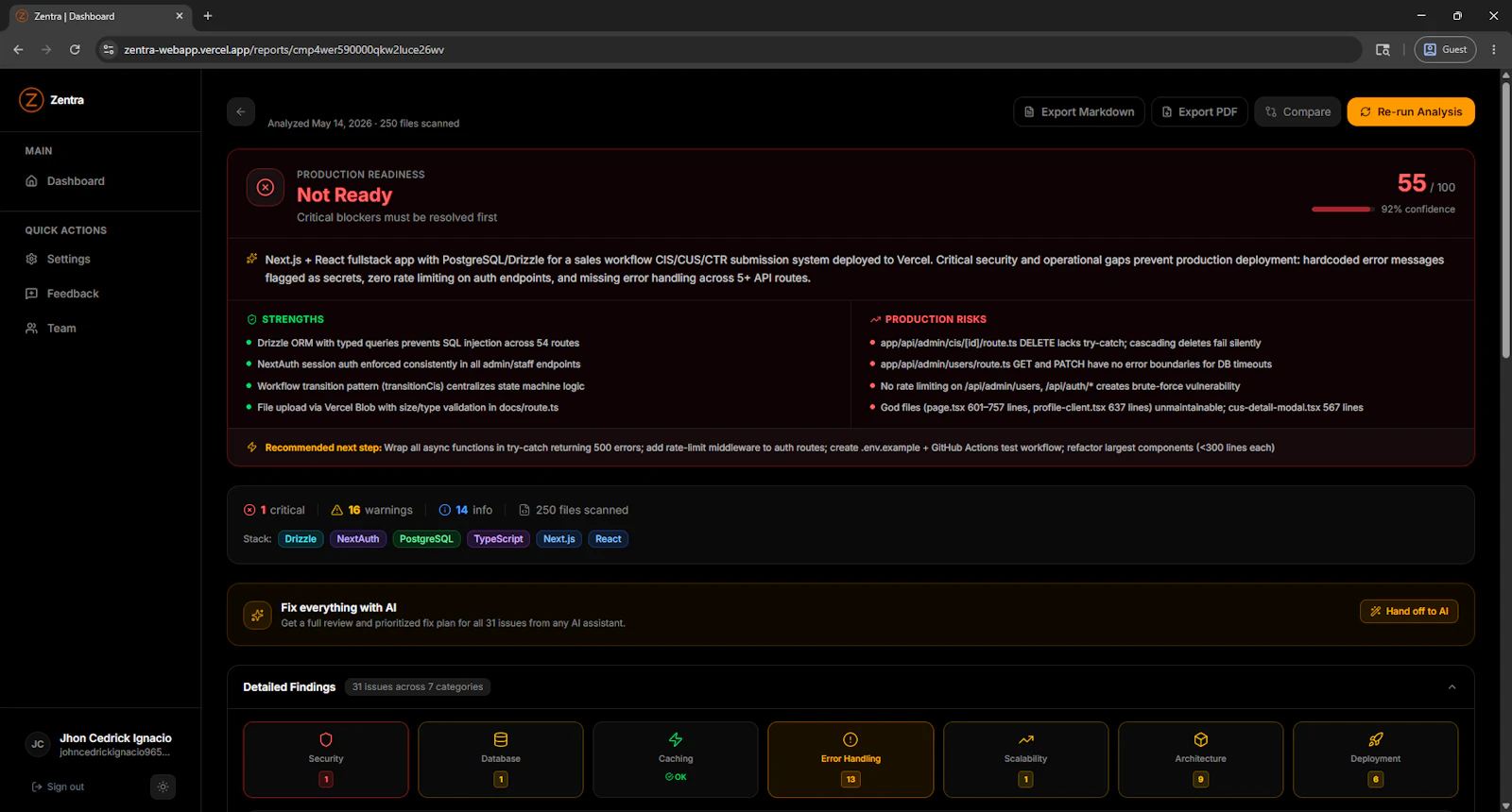 Zentra screenshot 2