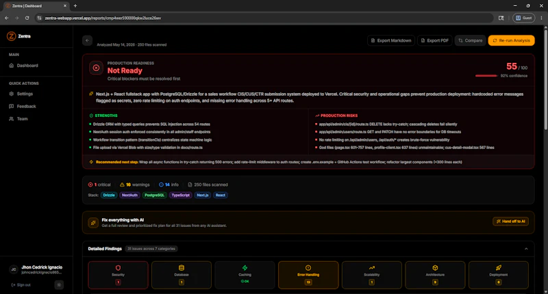 Zentra screenshot 2