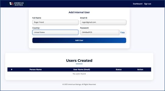 American Ratings Lead Magnet Portal gallery image
