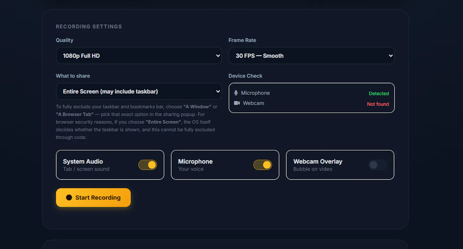 Screen Recorder free  Tools screenshot 2