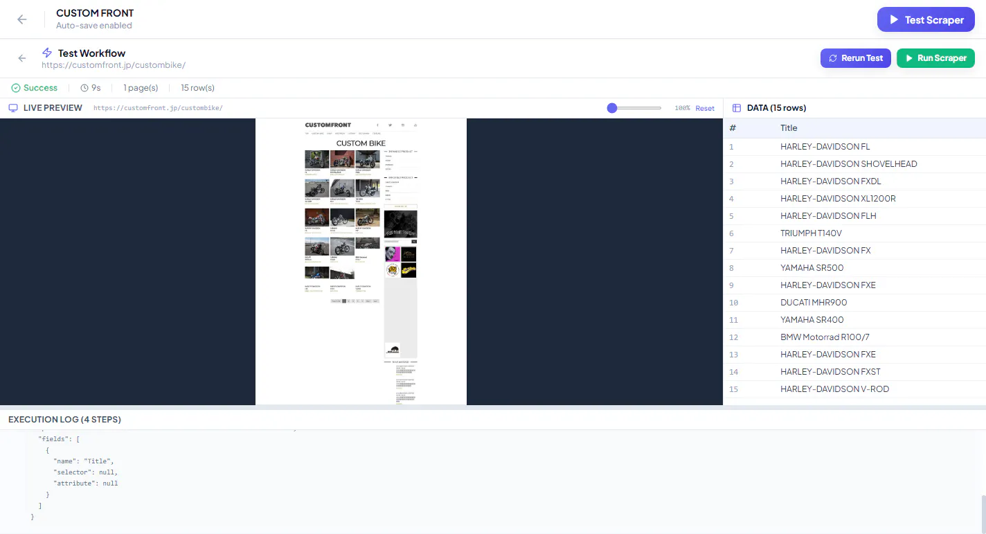 PointScrape — Visual Web Scraping gallery image
