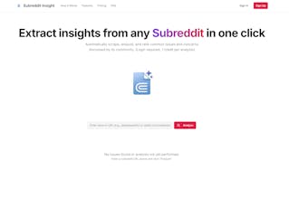 Subreddit Insight gallery image