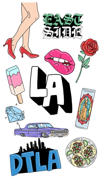 Los Angeles - StickerVibe gallery image