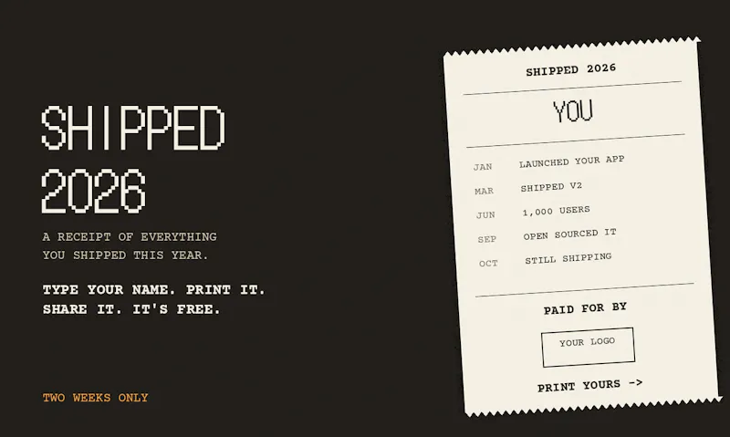 Shipped screenshot 1