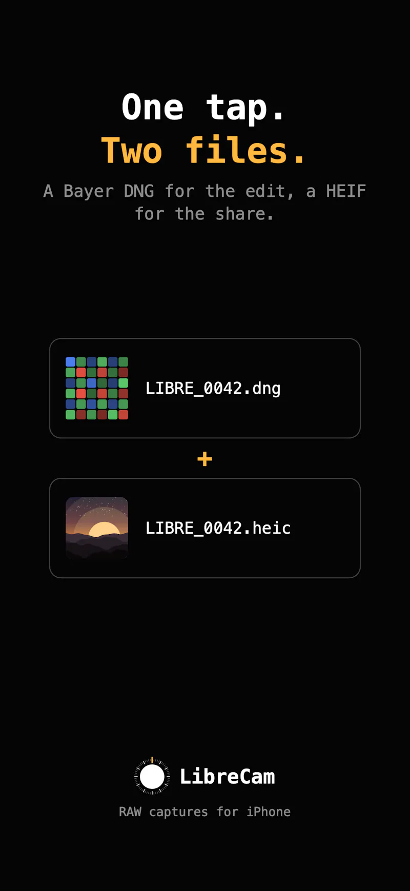 LibreCam: Manual RAW Camera for iPhone screenshot 3