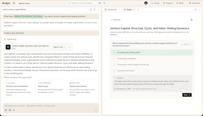 Skriptr screenshot 4