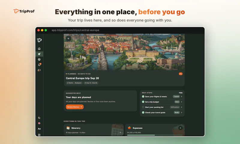 TripProf screenshot 7