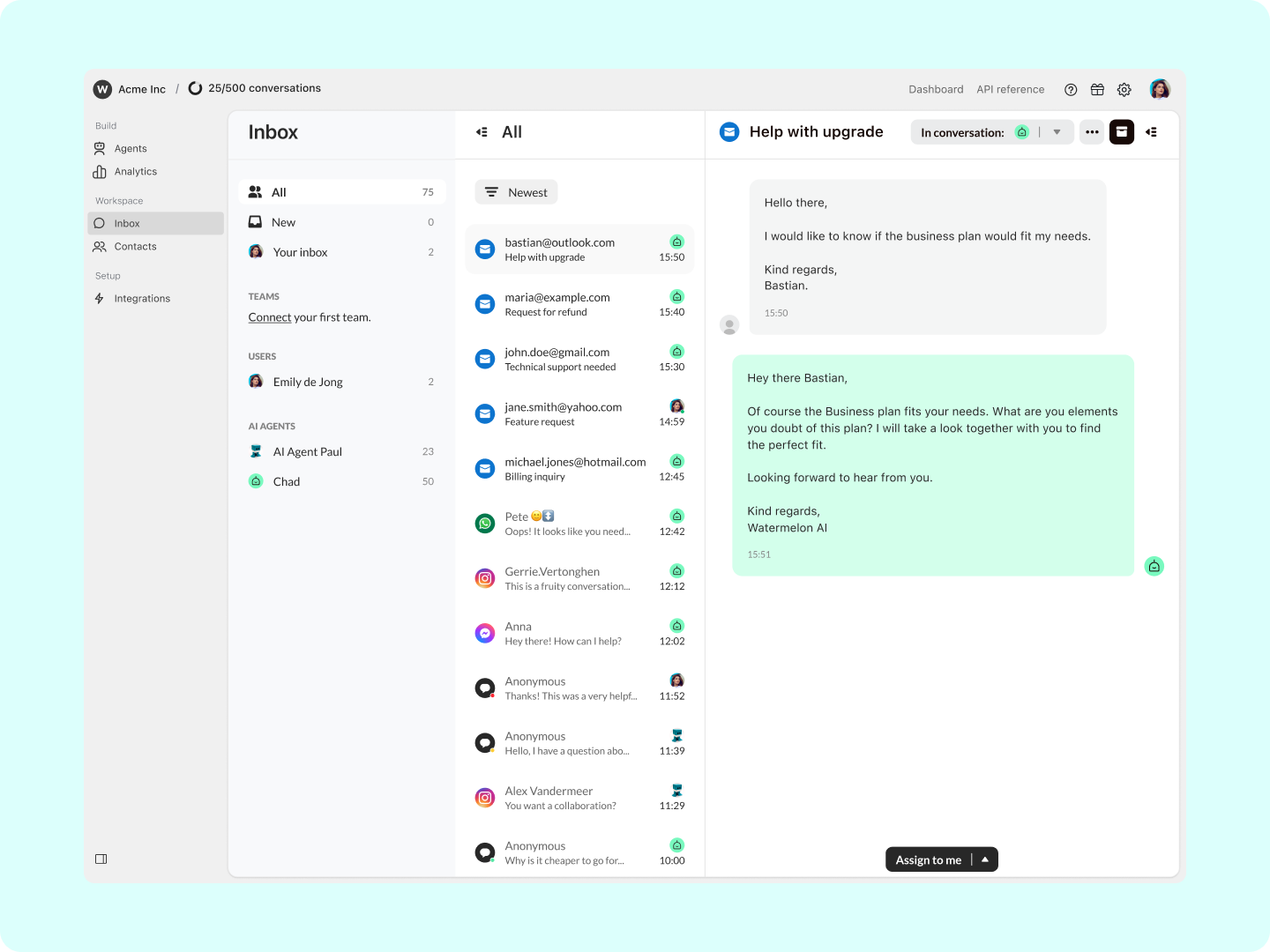 Email Automation with AI Agent gallery image