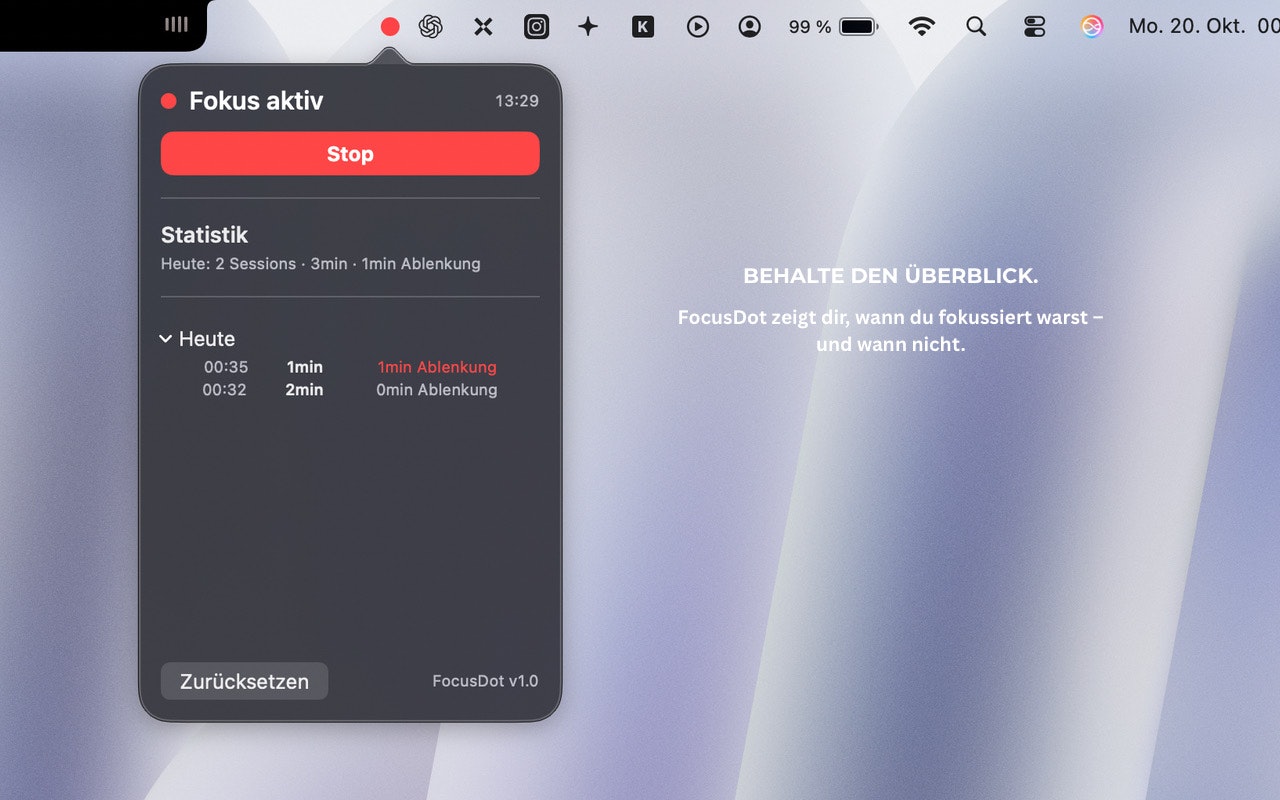 FocusDot - Screenshot 2 preview