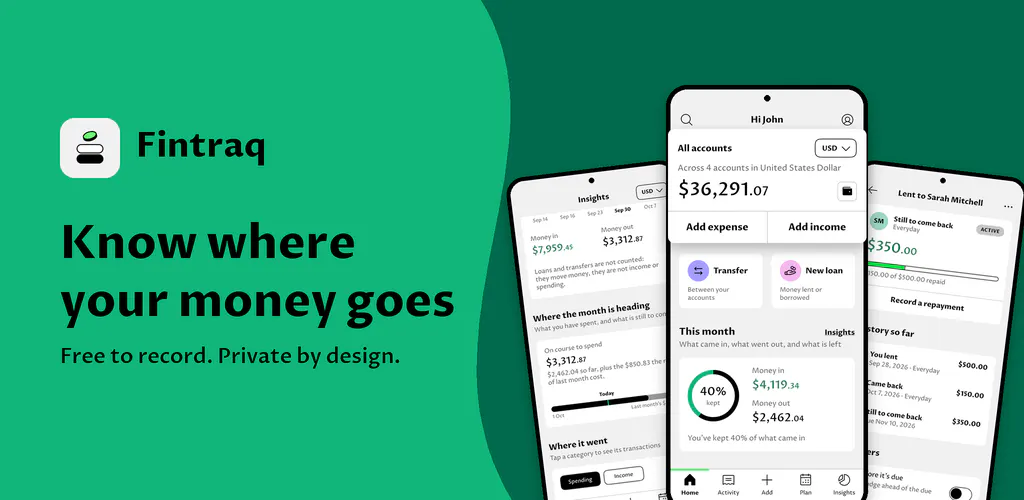 Fintraq — Offline Expense Tracker gallery image