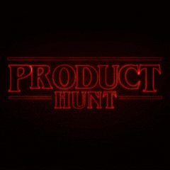 Stranger Things Intro Creator - Product Hunt launch logo and brand identity