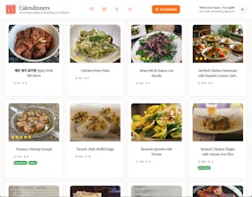 Calendinners: AI meal planning gallery image