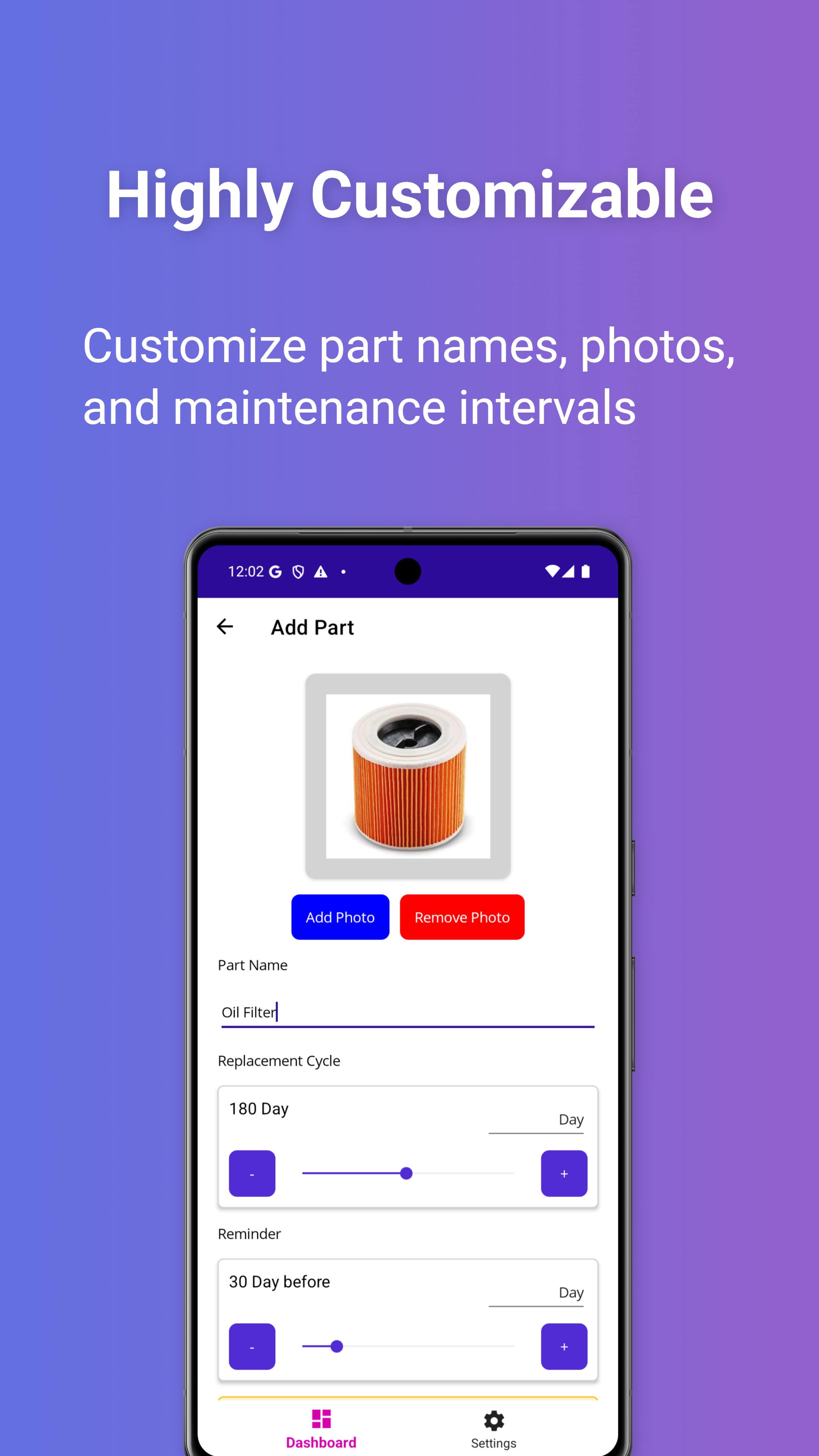 PartCycle: Smart Maintenance Tracker gallery image