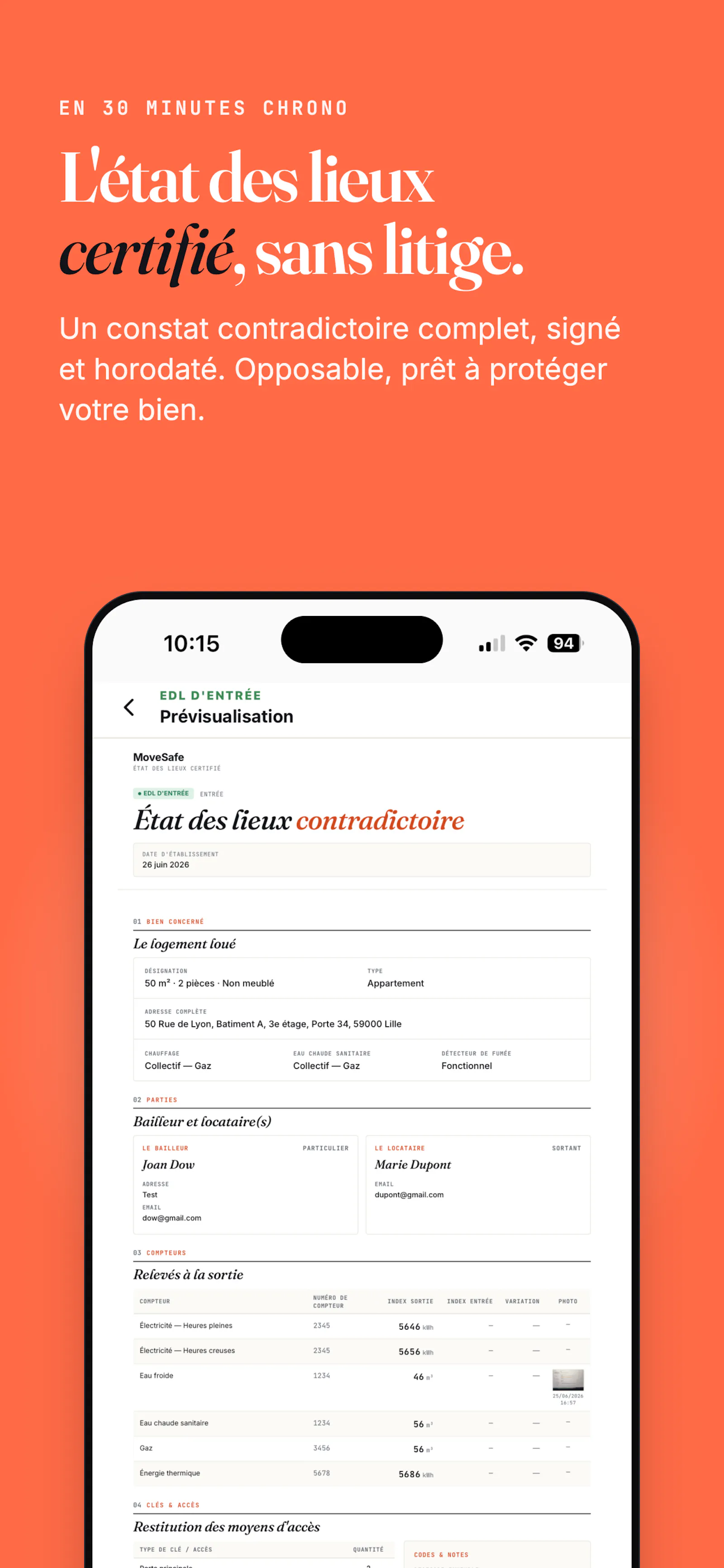 MoveSafe screenshot 1
