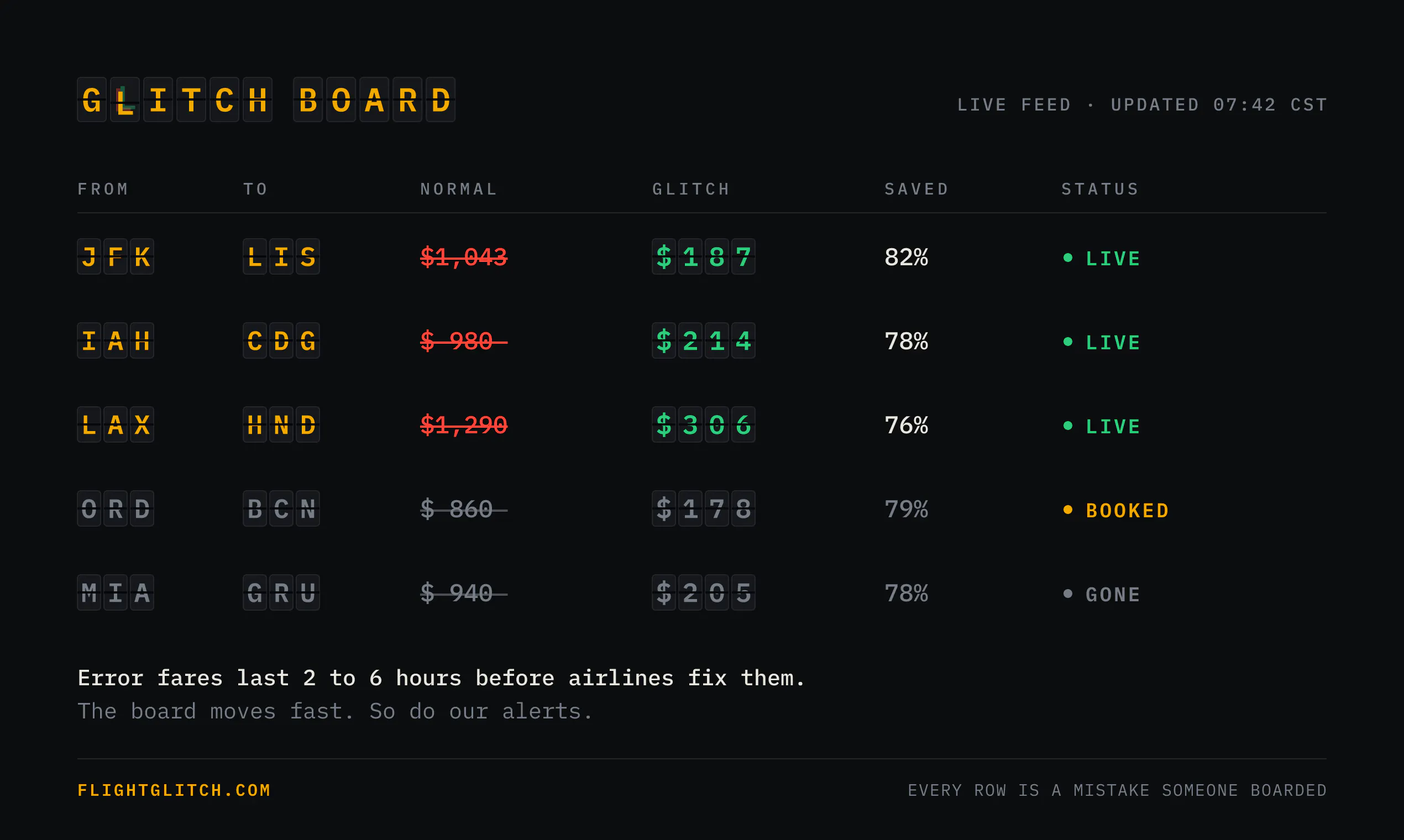 FlightGlitch gallery image