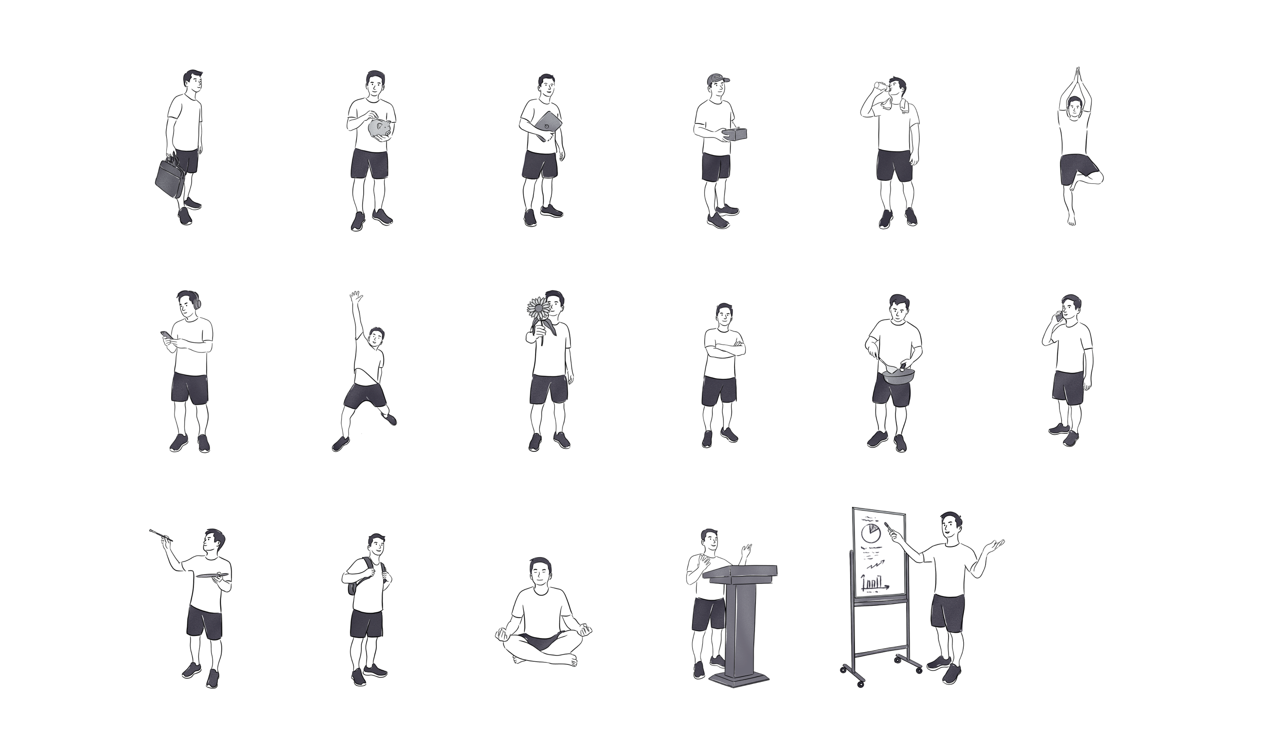 Simple illustrations gallery image