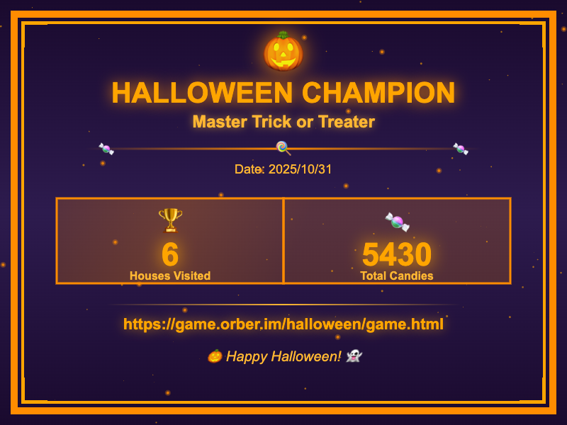 Halloween Candy Rush Game gallery image