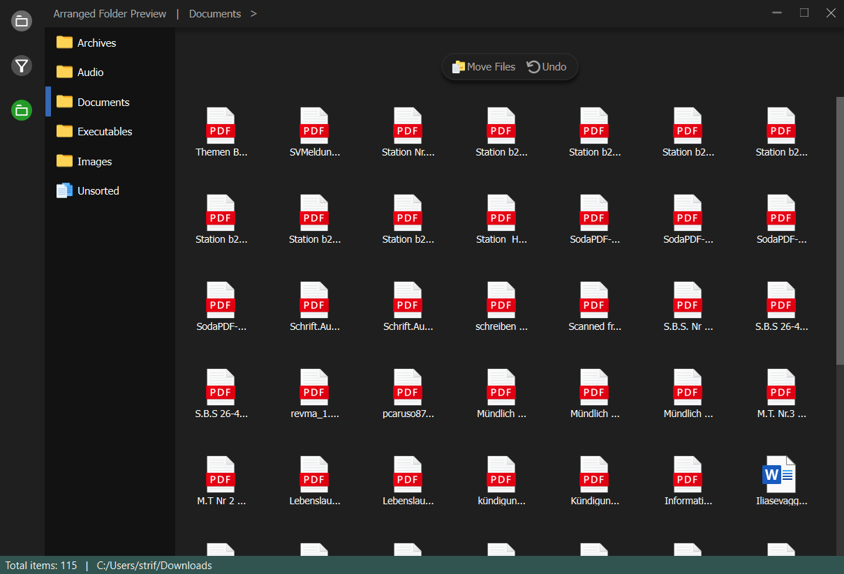 Fileest - Trasforma i dump di file in cartelle pulite media 4