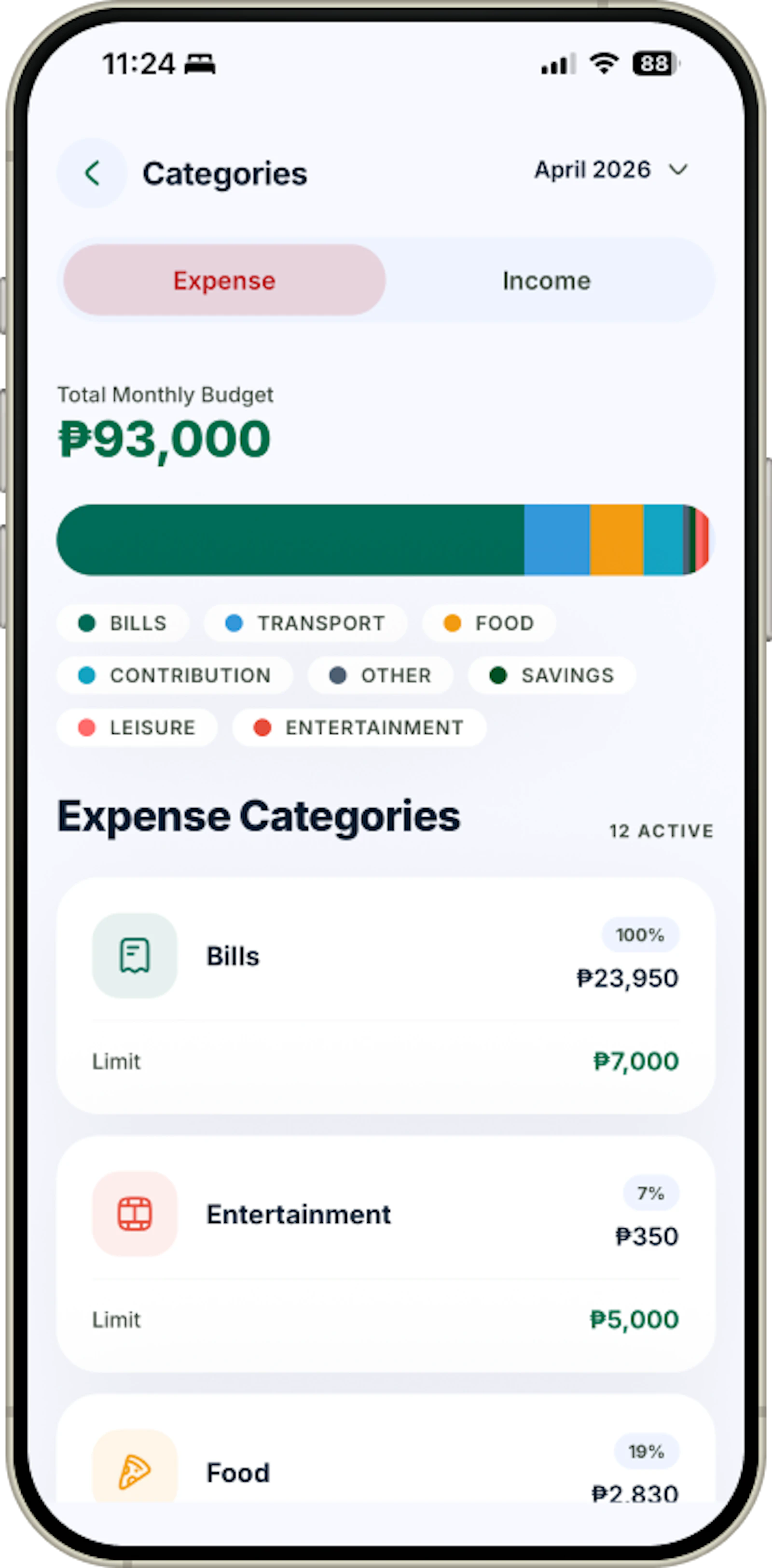 Monnei: Expense Tracker & Budget App screenshot 6