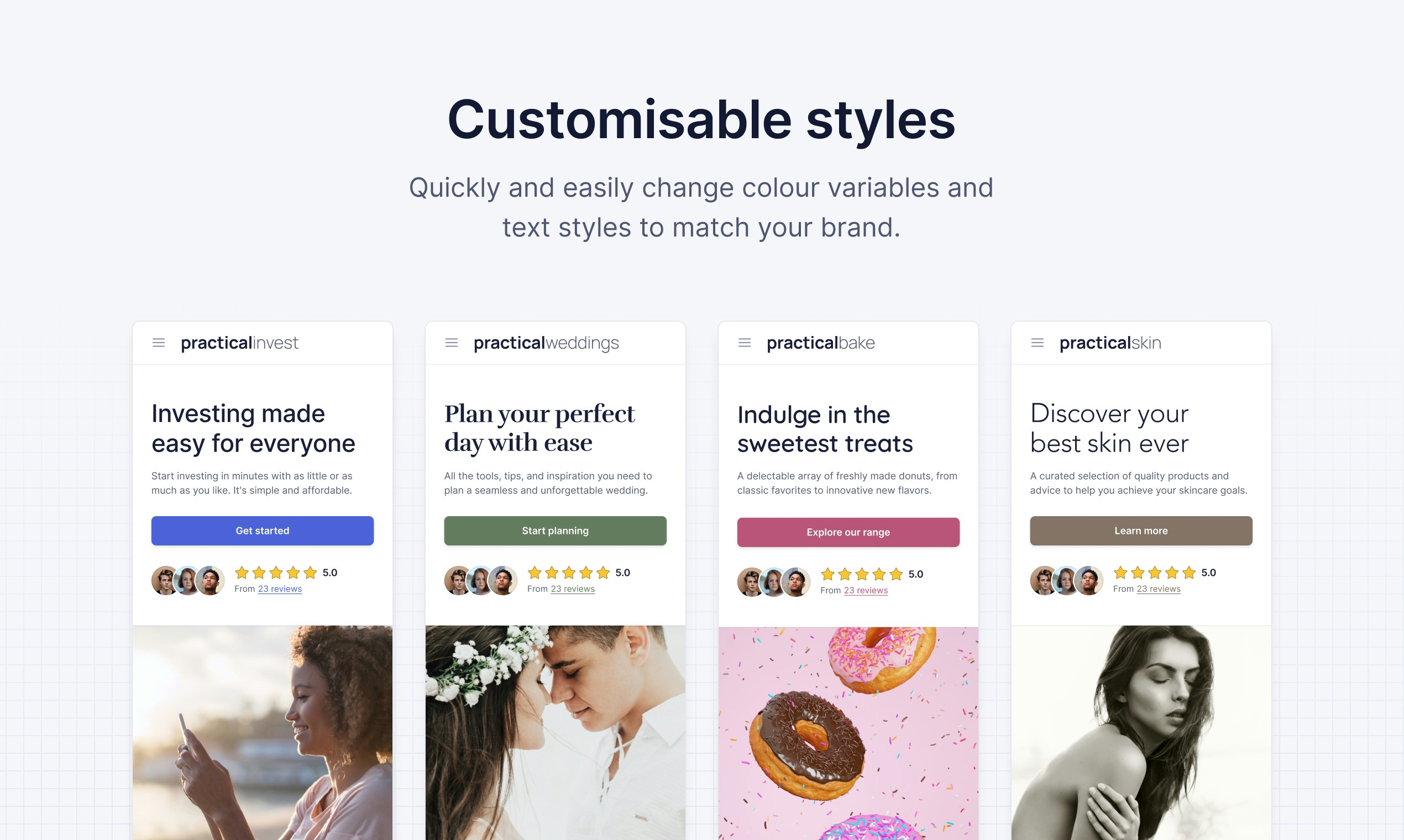 UI práctico - Sistema de diseño de figma - Sistema de diseño de figma y kit de interfaz de usuario media 2